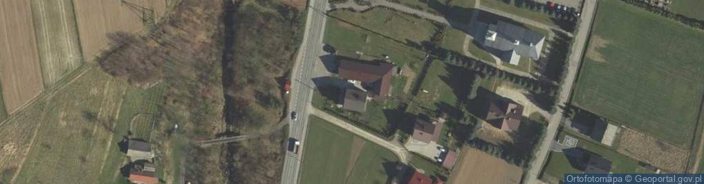 Zdjęcie satelitarne Łąkta Górna ul.