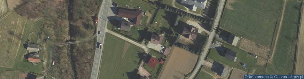 Zdjęcie satelitarne Łąkta Górna ul.