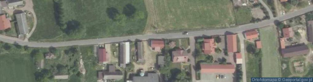 Zdjęcie satelitarne Łąkta ul.