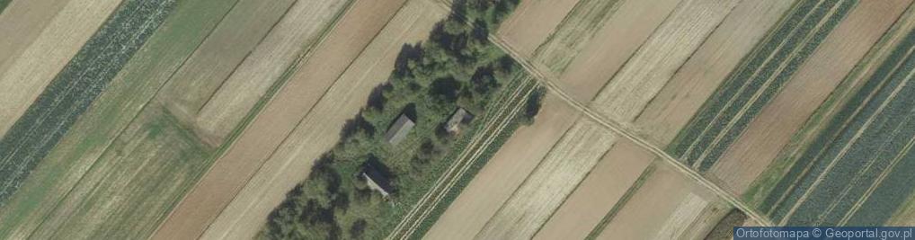 Zdjęcie satelitarne Łańcuchów ul.