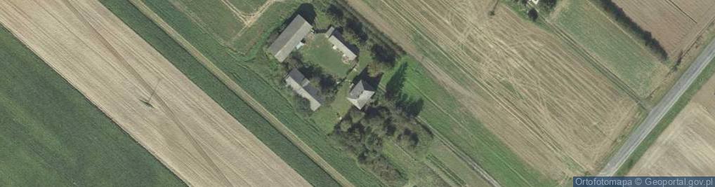 Zdjęcie satelitarne Łańcuchów ul.