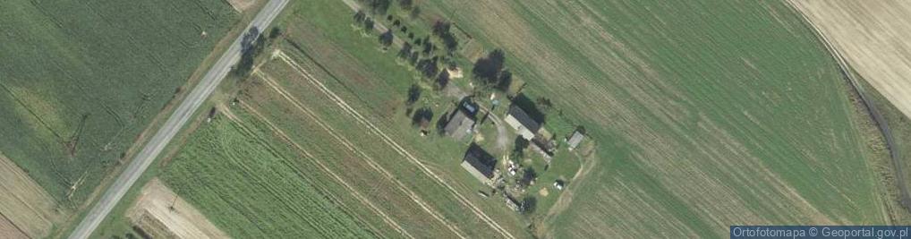 Zdjęcie satelitarne Łańcuchów ul.