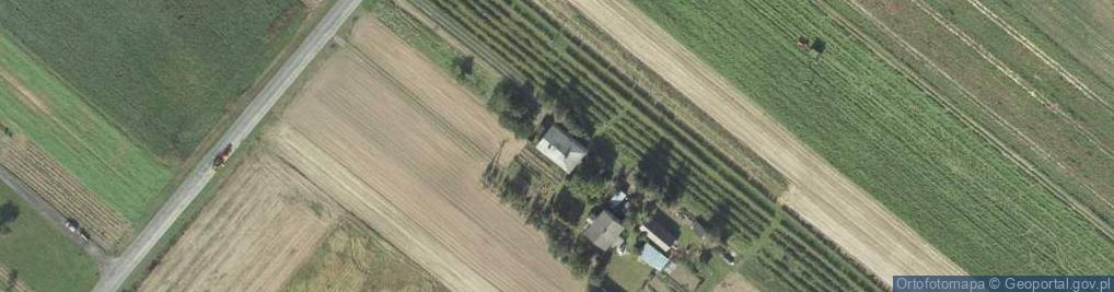Zdjęcie satelitarne Łańcuchów ul.