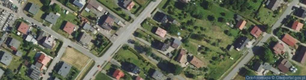 Zdjęcie satelitarne Łabędzka ul.