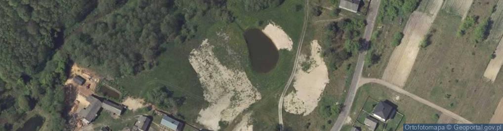 Zdjęcie satelitarne Łany ul.