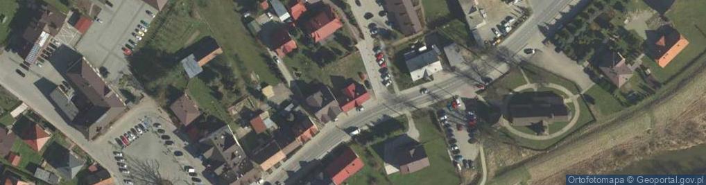 Zdjęcie satelitarne Łapanów ul.