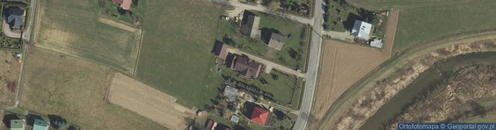 Zdjęcie satelitarne Łapanów ul.