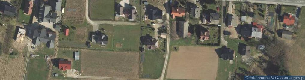 Zdjęcie satelitarne Łapanów ul.