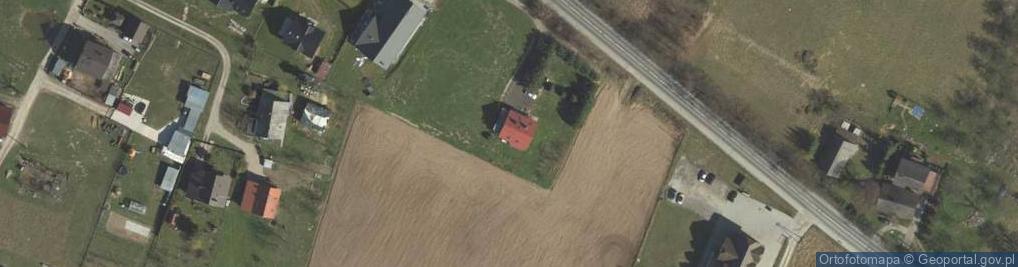 Zdjęcie satelitarne Łapanów ul.