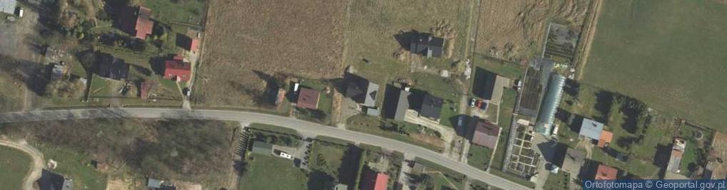 Zdjęcie satelitarne Łapanów ul.