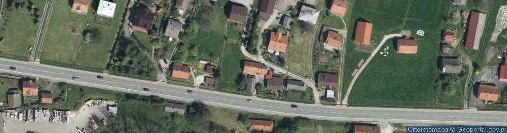 Zdjęcie satelitarne Łapczyca ul.