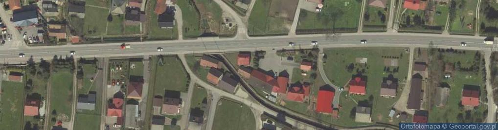 Zdjęcie satelitarne Łapczyca ul.