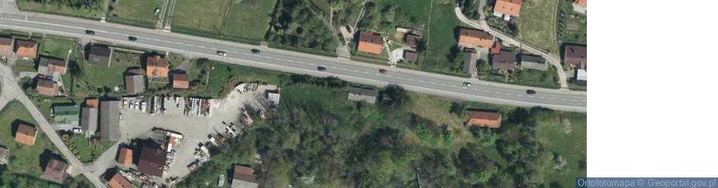 Zdjęcie satelitarne Łapczyca ul.