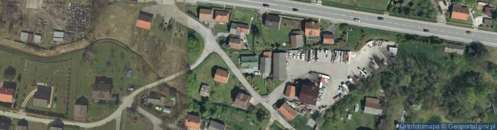 Zdjęcie satelitarne Łapczyca ul.