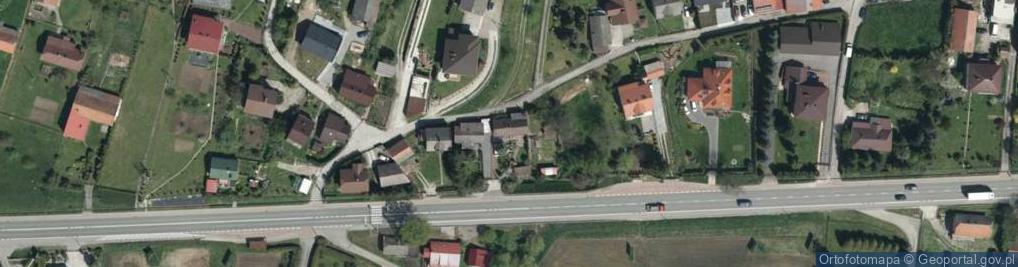 Zdjęcie satelitarne Łapczyca ul.
