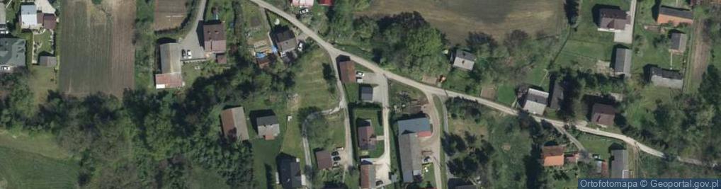 Zdjęcie satelitarne Łapczyca ul.