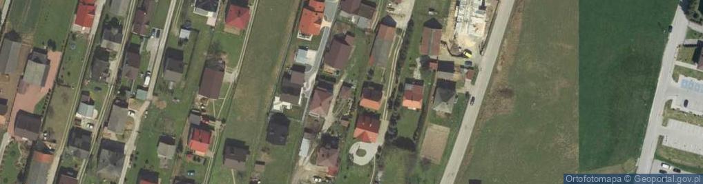 Zdjęcie satelitarne Łapczyca ul.