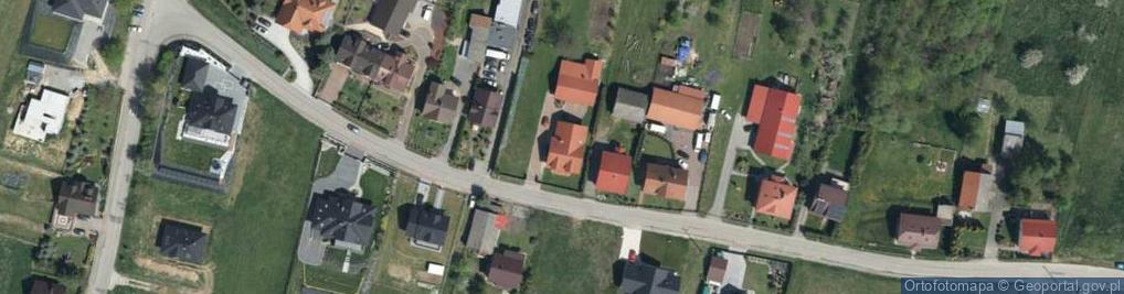 Zdjęcie satelitarne Łapczyca ul.