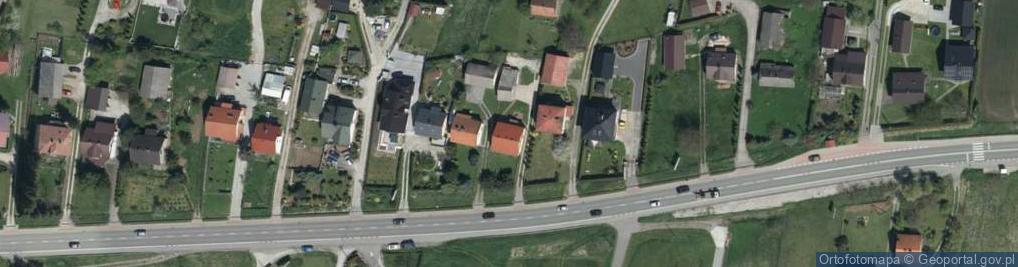 Zdjęcie satelitarne Łapczyca ul.
