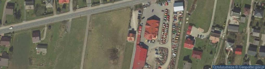 Zdjęcie satelitarne Łapczyca ul.