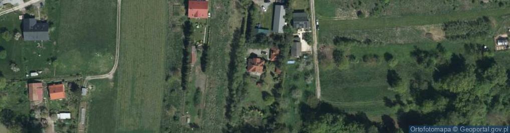 Zdjęcie satelitarne Łapczyca ul.