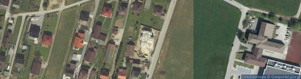 Zdjęcie satelitarne Łapczyca ul.