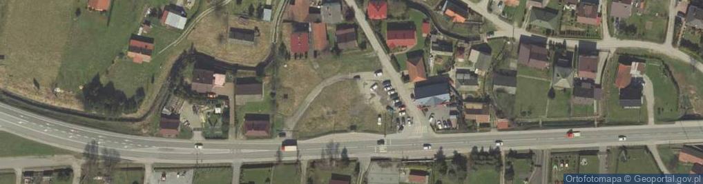 Zdjęcie satelitarne Łapczyca ul.