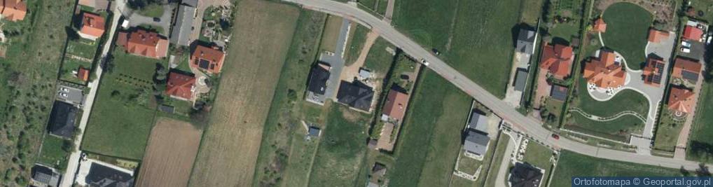 Zdjęcie satelitarne Łapczyca ul.