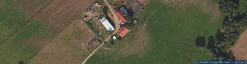 Zdjęcie satelitarne Łapinóż-Rumunki ul.