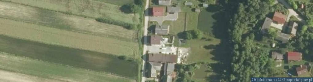 Zdjęcie satelitarne Łapszów ul.