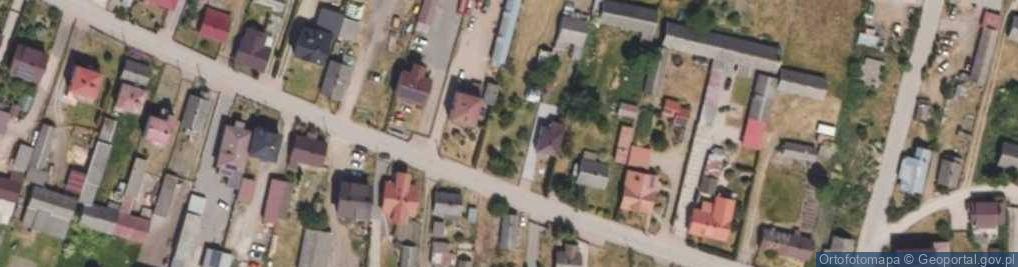 Zdjęcie satelitarne Łapy-Dębowina ul.