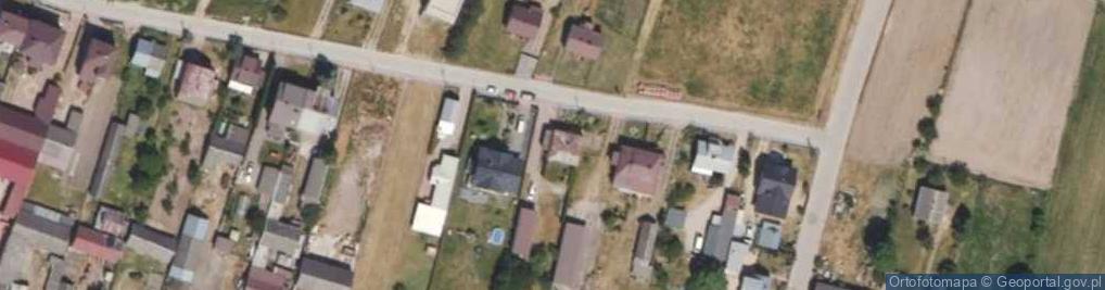Zdjęcie satelitarne Łapy-Dębowina ul.