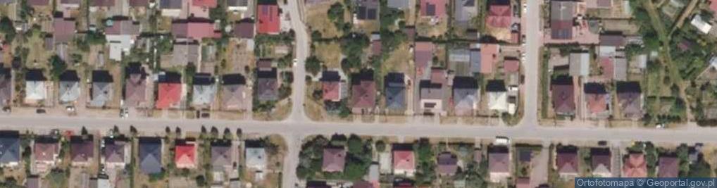 Zdjęcie satelitarne Łąkowa ul.