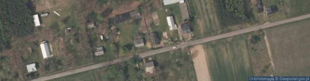 Zdjęcie satelitarne Las Zawadzki ul.