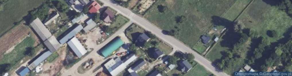 Zdjęcie satelitarne Łaś ul.