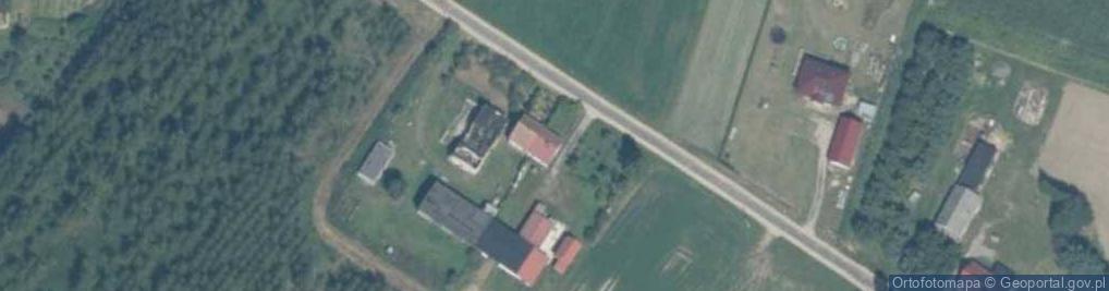 Zdjęcie satelitarne Laseczno ul.