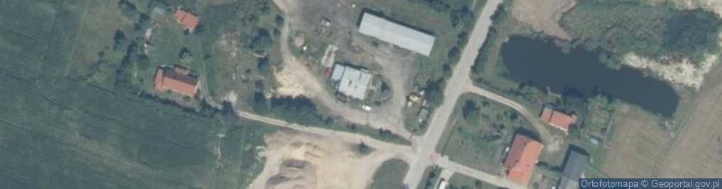 Zdjęcie satelitarne Laseczno ul.