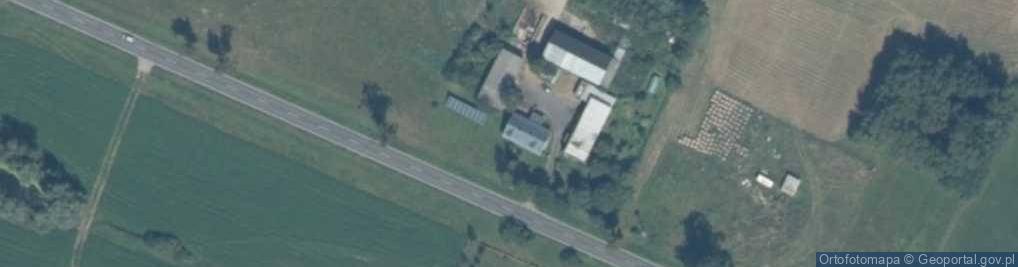 Zdjęcie satelitarne Laseczno ul.