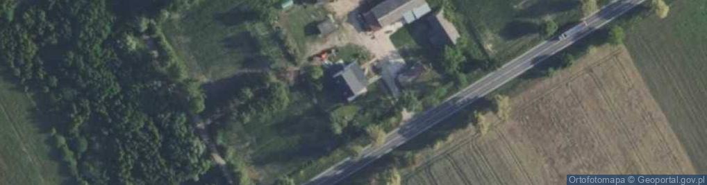 Zdjęcie satelitarne Laski ul.