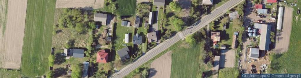 Zdjęcie satelitarne Laski ul.