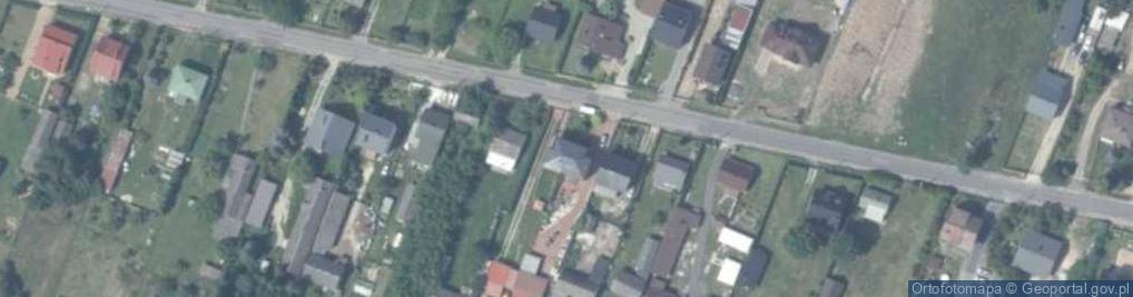 Zdjęcie satelitarne Laski ul.