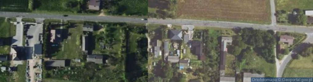 Zdjęcie satelitarne Laski ul.