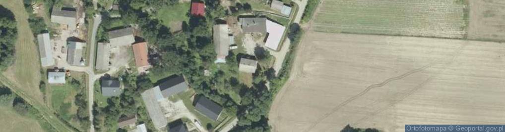 Zdjęcie satelitarne Łaszów ul.