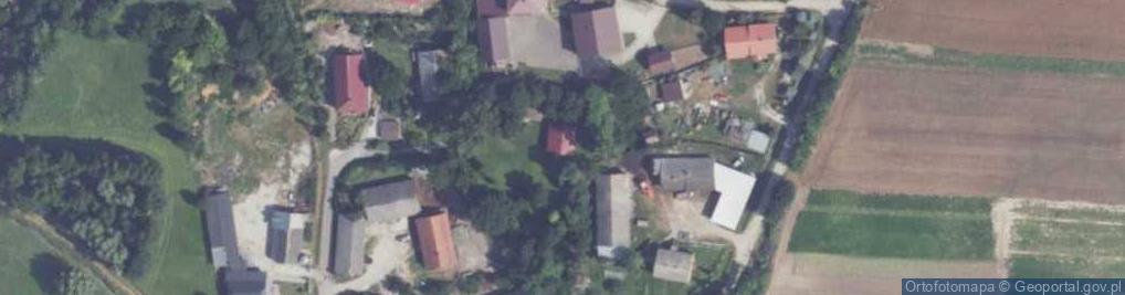Zdjęcie satelitarne Łaszów ul.