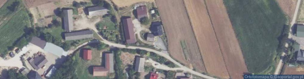 Zdjęcie satelitarne Łaszów ul.