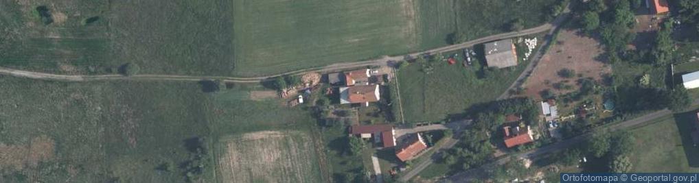 Zdjęcie satelitarne Łaz ul.