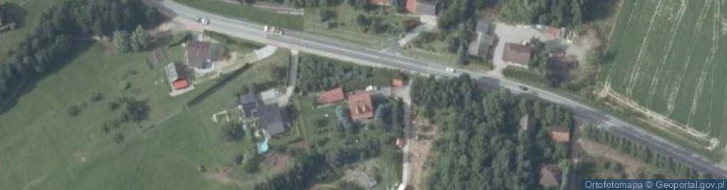 Zdjęcie satelitarne Łazany ul.
