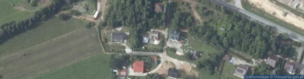 Zdjęcie satelitarne Łazany ul.