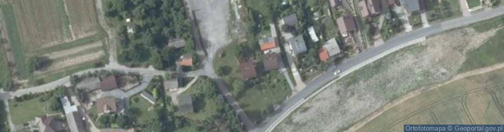 Zdjęcie satelitarne Łazany ul.
