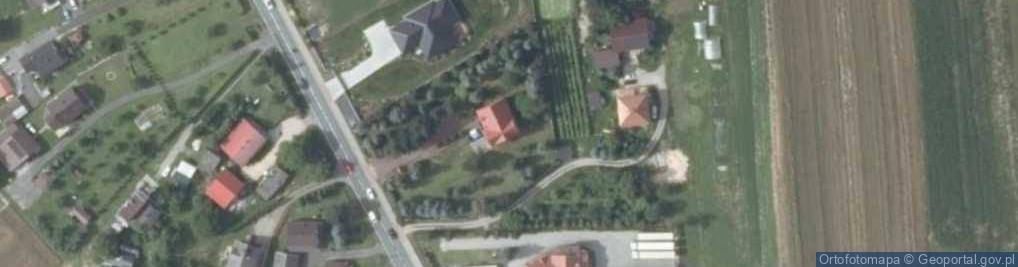 Zdjęcie satelitarne Łazany ul.